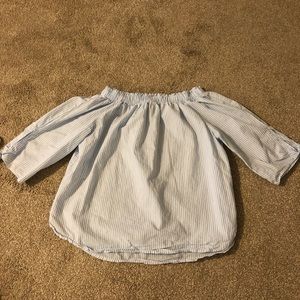 H&M off the shoulder top